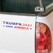 TRUMP 2024 RETTE AMERIKA AUTOAUFKLEBER (Auf Lkw)