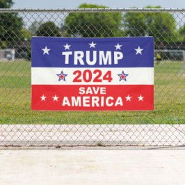 TRUMP 2024 RETTE AMERIKA BANNER