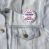 TRUMP 2024 RETTE AMERIKA BUTTON (Beispiel)