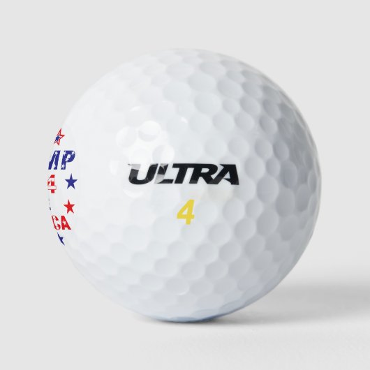 TRUMP 2024 RETTE AMERIKA GOLFBALL (Logo)