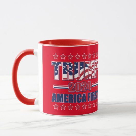 Trump 2024 Rette Amerika Tasse (Links)