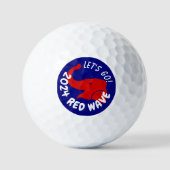 TRUMP 2024 ROTE WAVE LET'S GO GOLFBALL (Vorderseite)