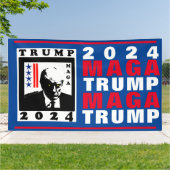 TRUMP 2024 RWB BANNER (Außenbereich)