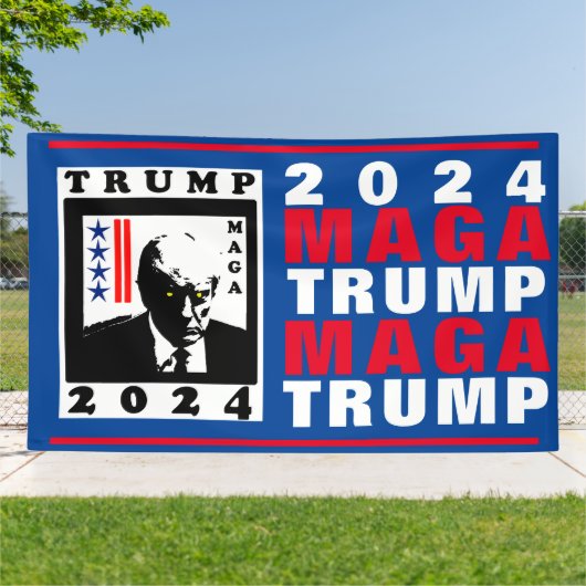 TRUMP 2024 RWB BANNER (Außenbereich)