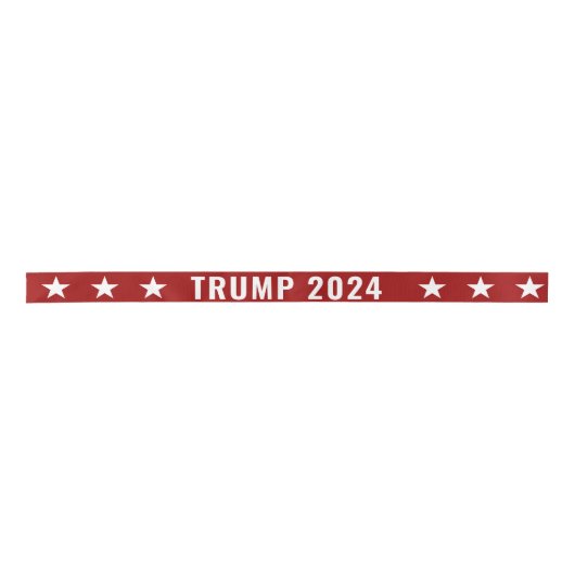 Trump 2024 satinband (Vorderseite)