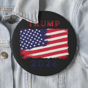 Trump 2024 - Schaltfläche für die amerikanische Fl Button