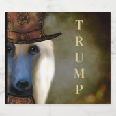 TRUMP 2024 SCHAUMWEINETIKETT (Einzelnes Label)