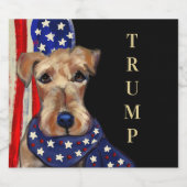 TRUMP 2024 SCHAUMWEINETIKETT (Einzelnes Label)