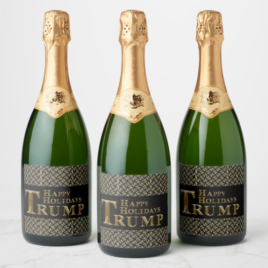 TRUMP 2024 SCHAUMWEINETIKETT (Flaschen)