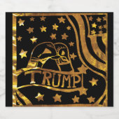 TRUMP 2024 SCHAUMWEINETIKETT (Einzelnes Label)