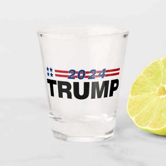 Trump 2024 schnapsglas (Vorderseite)