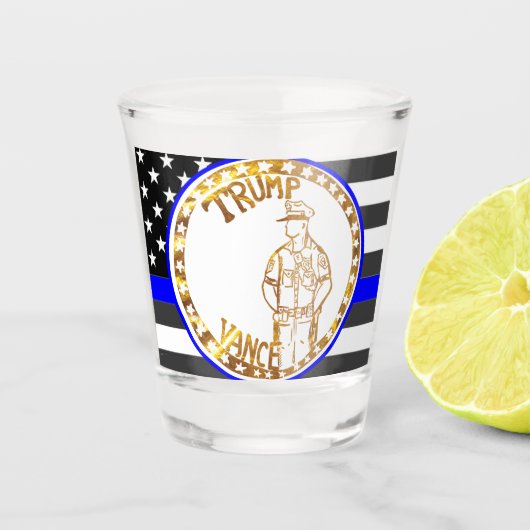 TRUMP 2024 SCHNAPSGLAS (Vorderseite)