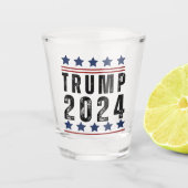 Trump 2024 schnapsglas (Vorderseite)