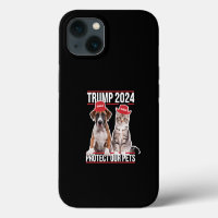 Trump 2024 Schützt unsere Haustiere Katzen Hunde M