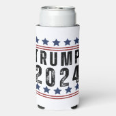 Trump 2024 selters dosenkühler (Seltzer Rückseite)