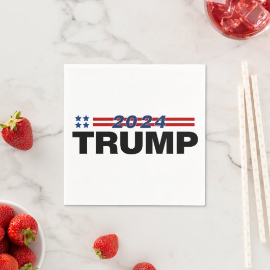 Trump 2024 serviette (Beispiel)