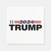 Trump 2024 serviette (Vorderseite)