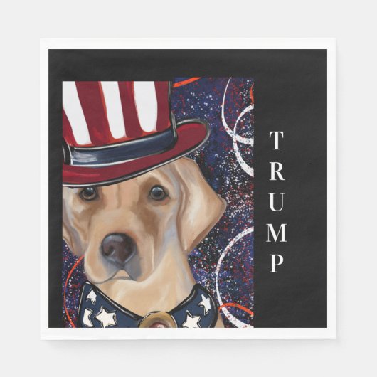 TRUMP 2024 SERVIETTE (Vorderseite)