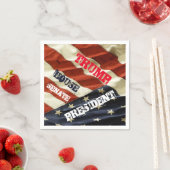 TRUMP 2024 SERVIETTE (Beispiel)