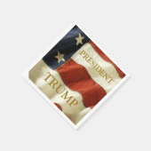 Trump 2024 serviette (Ecke)
