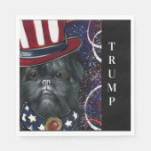 TRUMP 2024 SERVIETTE (Vorderseite)