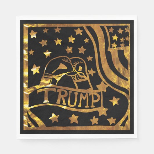 TRUMP 2024 SERVIETTE (Vorderseite)