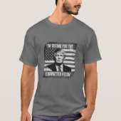 Trump 2024 Shirt verurteilt Felon (Vorderseite)