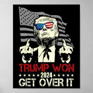 Trump 2024 Sieg Für Präsident 47 Trump Vance Ge Poster