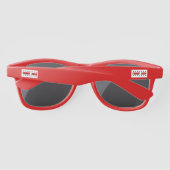 Trump 2024 Stars-Sonnenbrille (Rückseite)