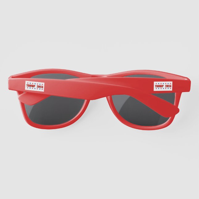 Trump 2024 Stars-Sonnenbrille (Rückseite)