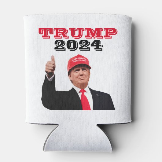 Trump 2024 stockt auf dosenkühler (Rückseite)