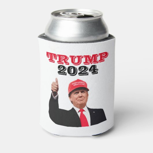 Trump 2024 stockt auf dosenkühler (Kanne Rückseite)