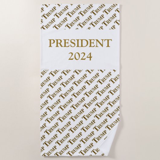 TRUMP 2024 STRANDTUCH (Vorderseite)