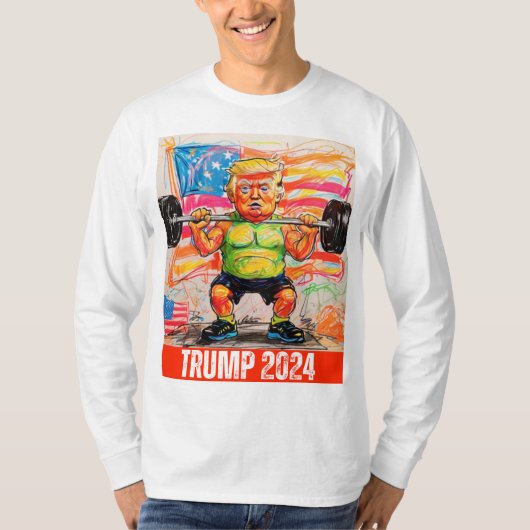 TRUMP 2024 T-Shirt (Vorderseite)