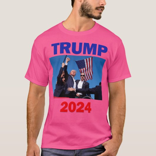 Trump 2024 T-Shirt (Vorderseite)