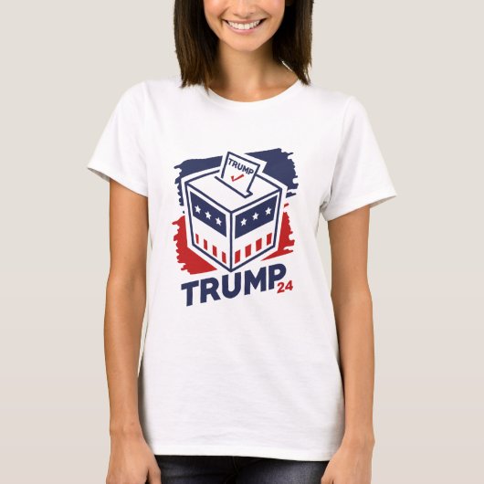 Trump 2024 T-Shirt (Vorderseite)