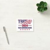 Trump-2024-Take-America-Back Post-it Klebezettel (Büro)