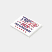 Trump-2024-Take-America-Back Post-it Klebezettel (angewinkelt)