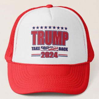 Trump-2024-Take-America-Back Truckerkappe