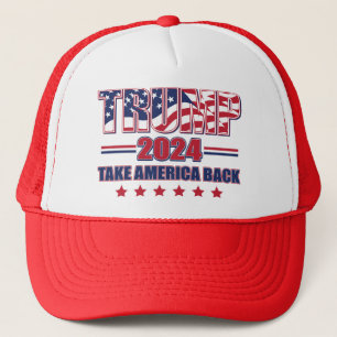 Trump-2024-Take-America-Back Truckerkappe