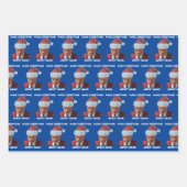 Trump 2024 Tasse Schuss Weihnachten wieder groß ma Geschenkpapier Set (Vorderseite 3)