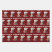 Trump 2024 Tasse Schuss Weihnachten wieder groß ma Geschenkpapier Set (Vorderseite 2)