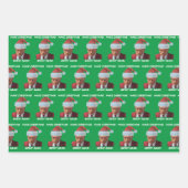 Trump 2024 Tasse Schuss Weihnachten wieder groß ma Geschenkpapier Set (Vorderseite)