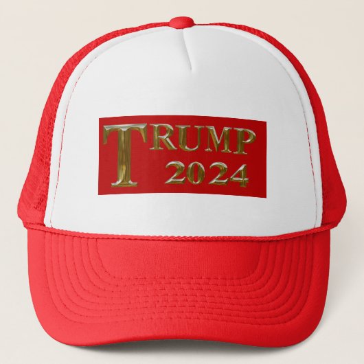 TRUMP 2024 TRUCKERKAPPE (Vorderseite)