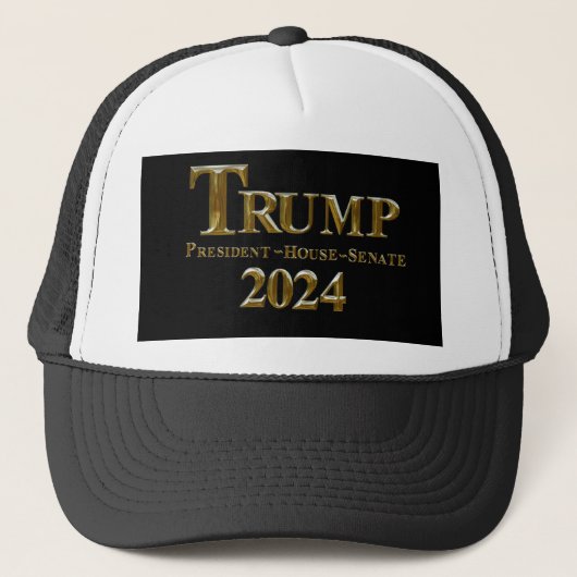 TRUMP 2024 TRUCKERKAPPE (Vorderseite)