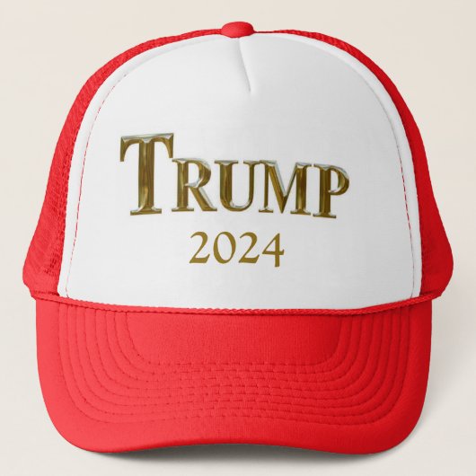 TRUMP 2024 TRUCKERKAPPE (Vorderseite)