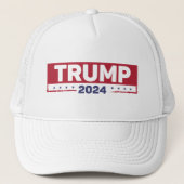 Trump 2024 truckerkappe (Vorderseite)