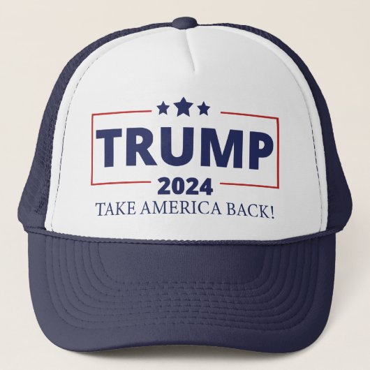 Trump 2024 truckerkappe (Vorderseite)
