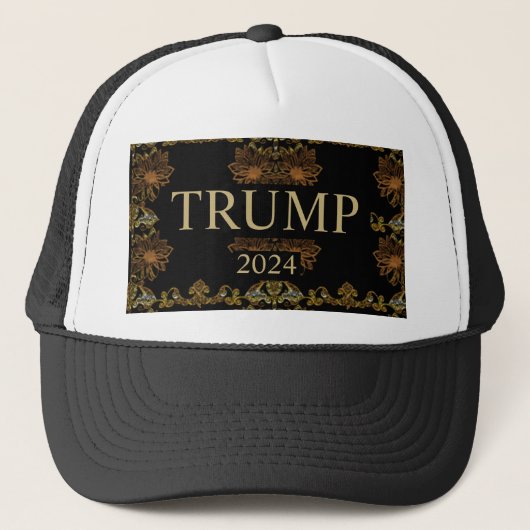 TRUMP 2024 TRUCKERKAPPE (Vorderseite)