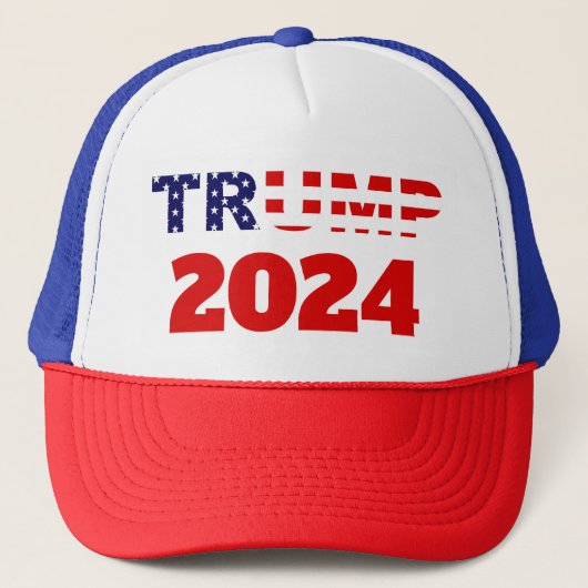 Trump 2024 truckerkappe (Vorderseite)